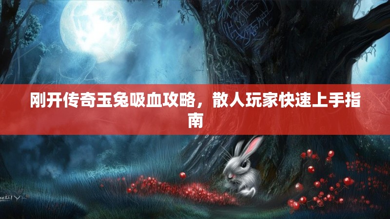 刚开传奇玉兔吸血攻略，散人玩家快速上手指南