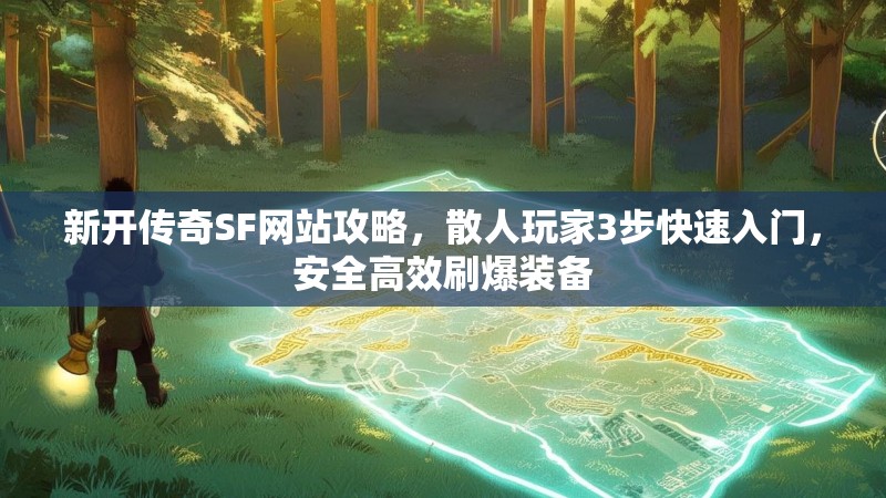 新开传奇SF网站攻略，散人玩家3步快速入门，安全高效刷爆装备