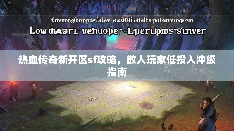 热血传奇新开区sf攻略，散人玩家低投入冲级指南