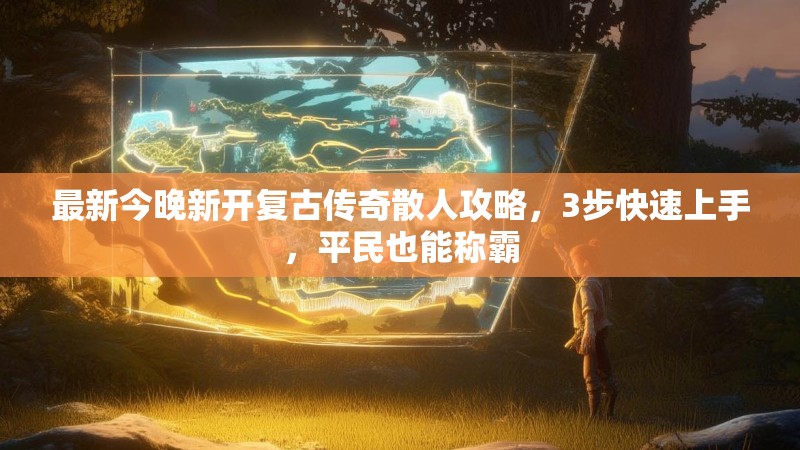 最新今晚新开复古传奇散人攻略，3步快速上手，平民也能称霸