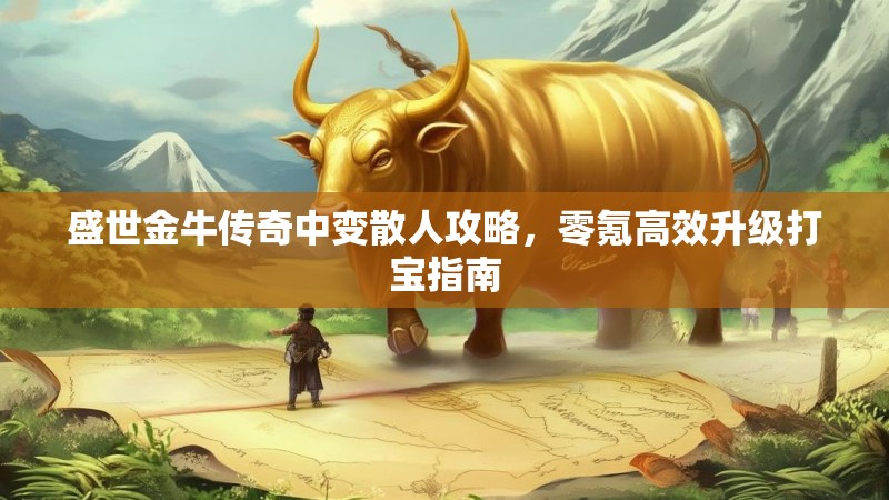 盛世金牛传奇中变散人攻略，零氪高效升级打宝指南