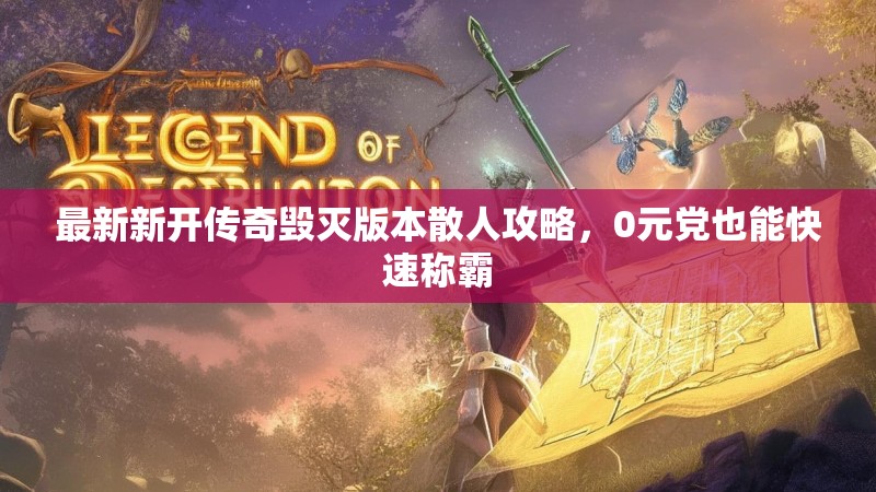 最新新开传奇毁灭版本散人攻略，0元党也能快速称霸