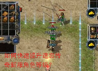 如何快速提升遗忘传奇新服角色等级？