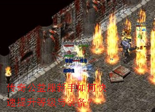 传奇公益服新手如何快速提升等级与装备？