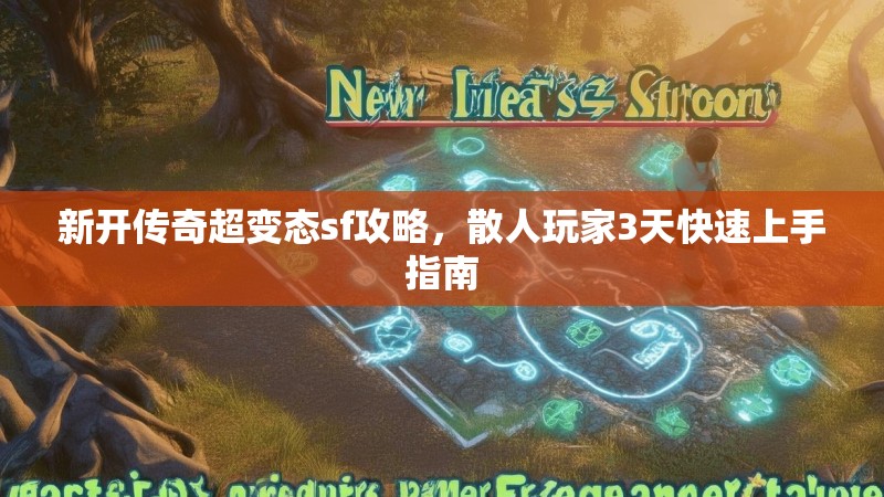 新开传奇超变态sf攻略，散人玩家3天快速上手指南