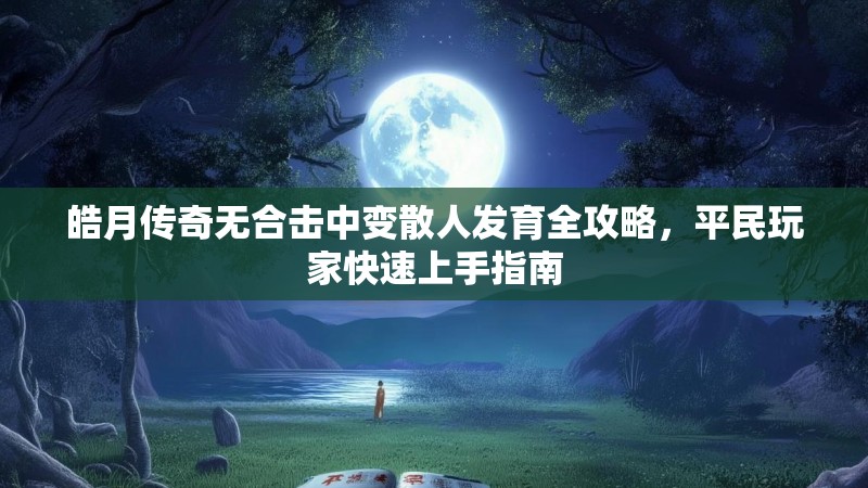 皓月传奇无合击中变散人发育全攻略，平民玩家快速上手指南