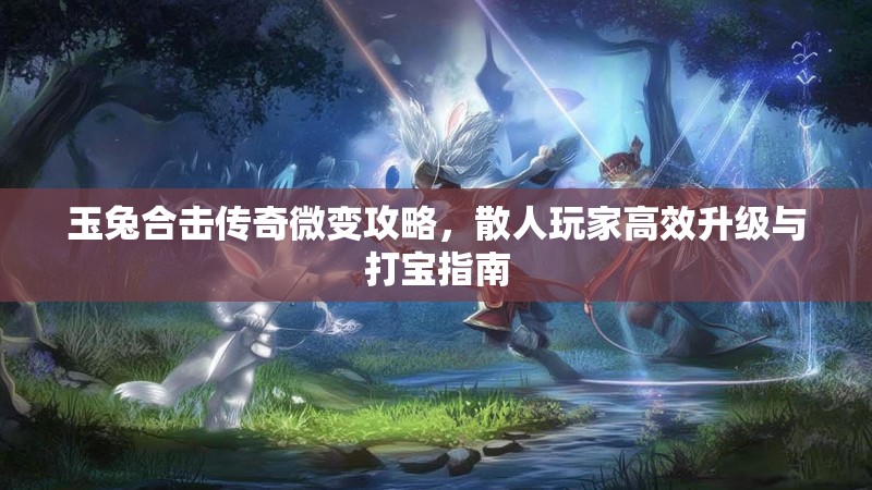 玉兔合击传奇微变攻略，散人玩家高效升级与打宝指南