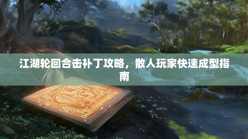 江湖轮回合击补丁攻略，散人玩家快速成型指南