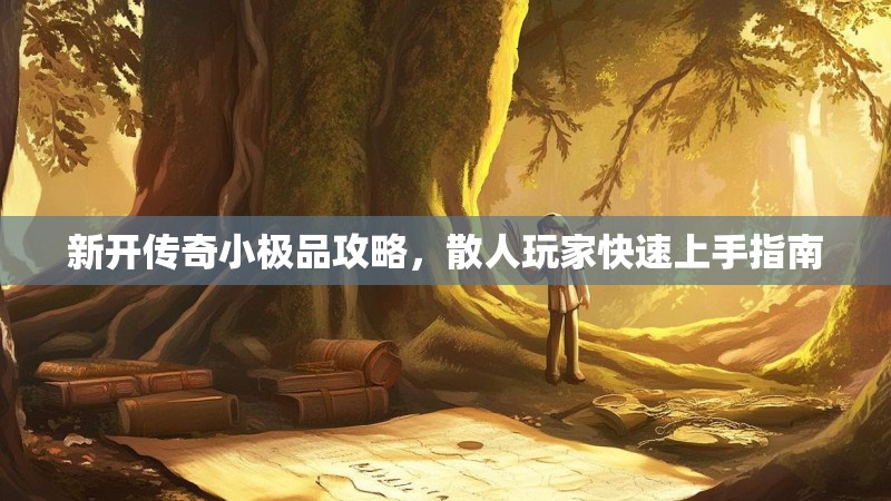 新开传奇小极品攻略，散人玩家快速上手指南