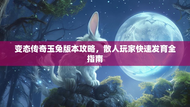 变态传奇玉兔版本攻略，散人玩家快速发育全指南