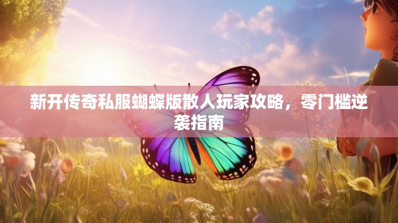 新开传奇私服蝴蝶版散人玩家攻略，零门槛逆袭指南