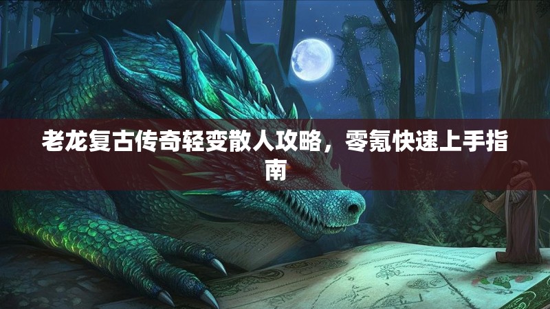 老龙复古传奇轻变散人攻略，零氪快速上手指南