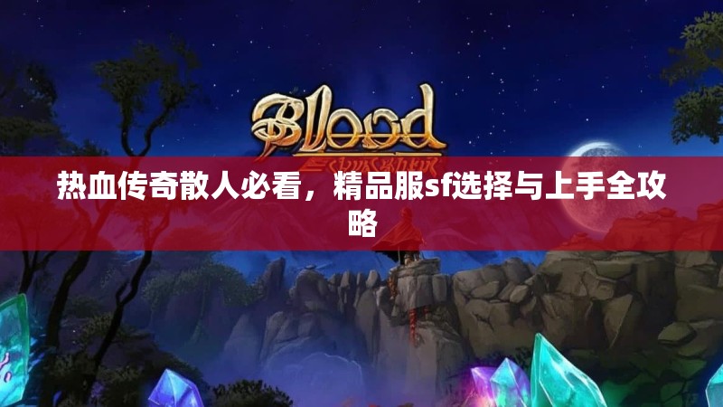 热血传奇散人必看，精品服sf选择与上手全攻略