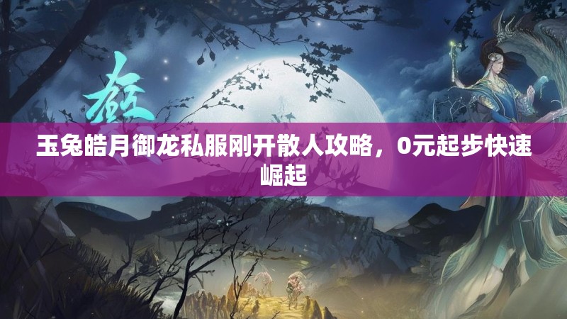 玉兔皓月御龙私服刚开散人攻略，0元起步快速崛起