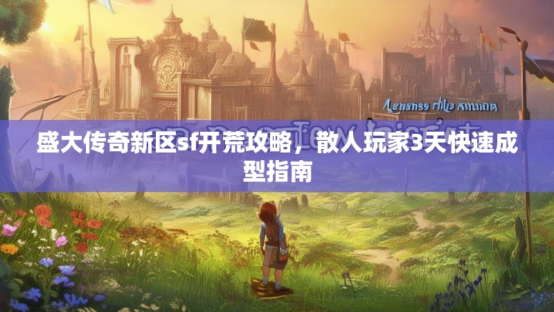 盛大传奇新区sf开荒攻略，散人玩家3天快速成型指南