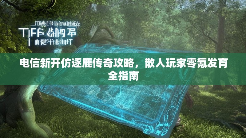 电信新开仿逐鹿传奇攻略，散人玩家零氪发育全指南