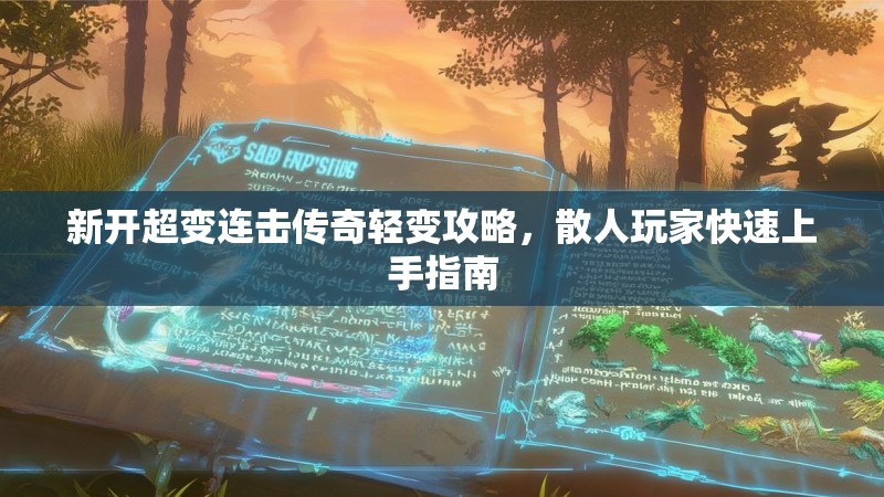 新开超变连击传奇轻变攻略，散人玩家快速上手指南