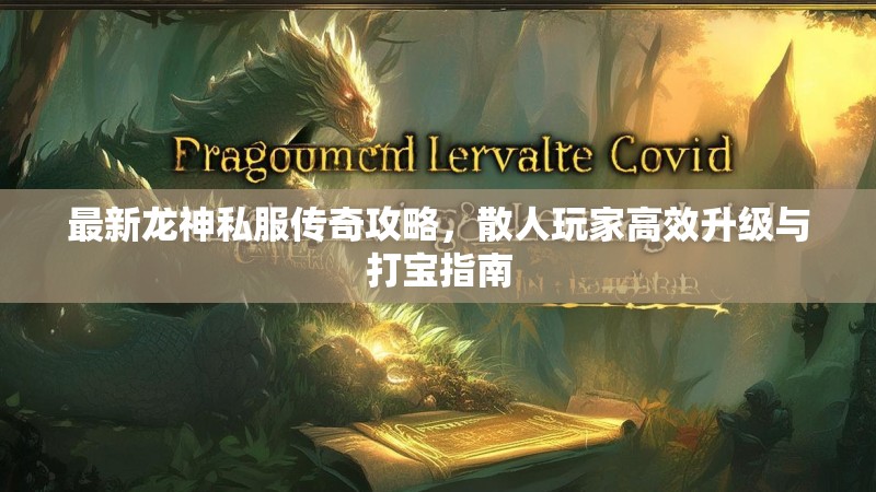 最新龙神私服传奇攻略，散人玩家高效升级与打宝指南
