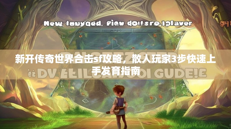 新开传奇世界合击sf攻略，散人玩家3步快速上手发育指南