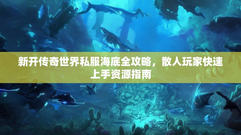 新开传奇世界私服海底全攻略，散人玩家快速上手资源指南