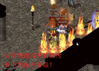 如何快速提升斩妖传奇中的角色等级？