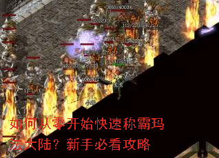 如何从零开始快速称霸玛法大陆？新手必看攻略