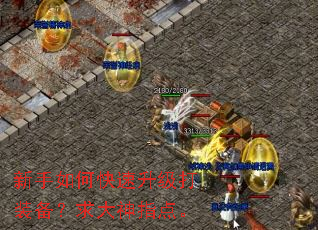 新手如何快速升级打装备？求大神指点。