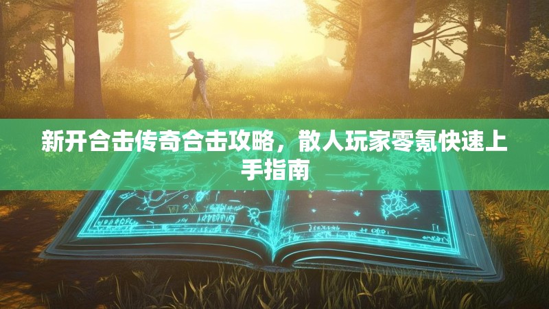 新开合击传奇合击攻略，散人玩家零氪快速上手指南