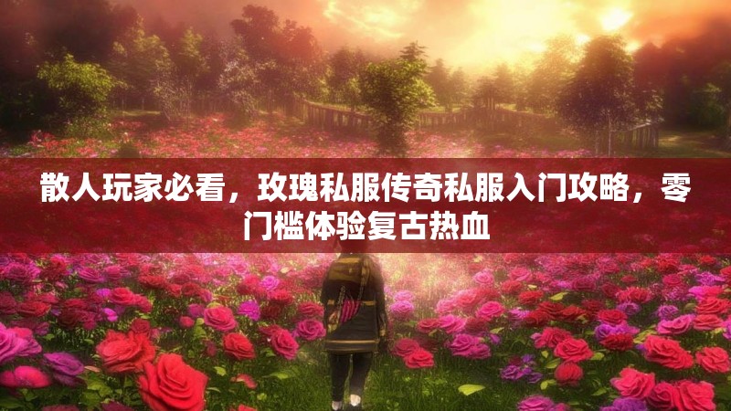 散人玩家必看，玫瑰私服传奇私服入门攻略，零门槛体验复古热血