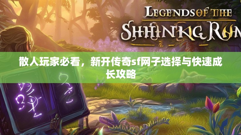 散人玩家必看，新开传奇sf网子选择与快速成长攻略