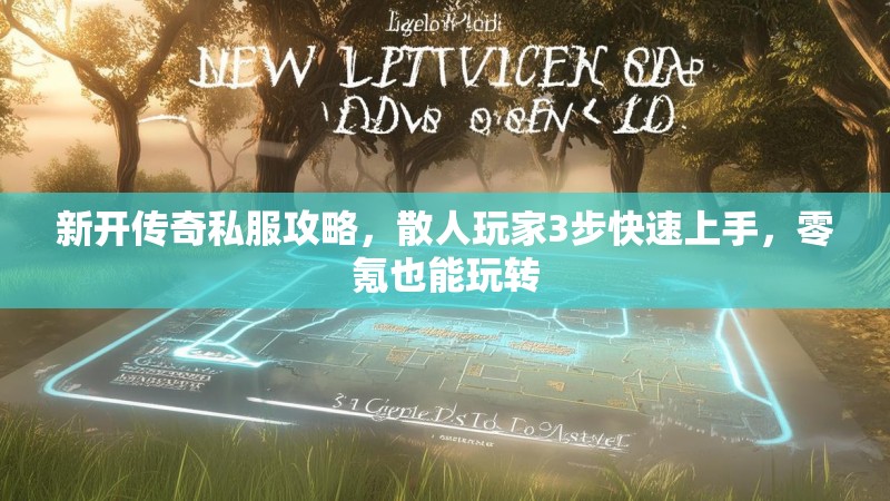 新开传奇私服攻略，散人玩家3步快速上手，零氪也能玩转