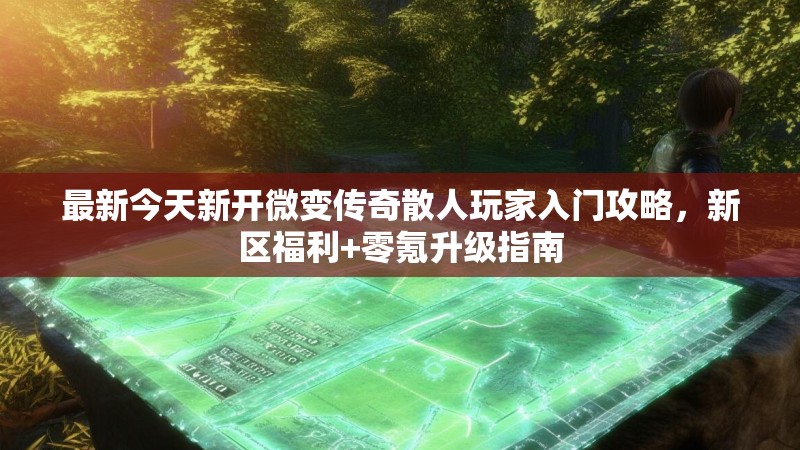 最新今天新开微变传奇散人玩家入门攻略，新区福利+零氪升级指南