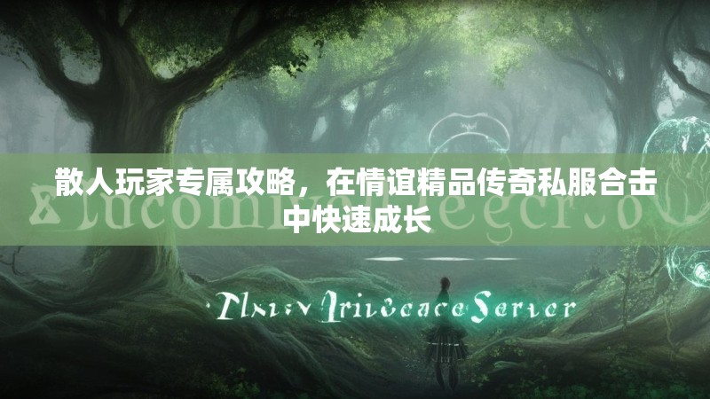 散人玩家专属攻略，在情谊精品传奇私服合击中快速成长