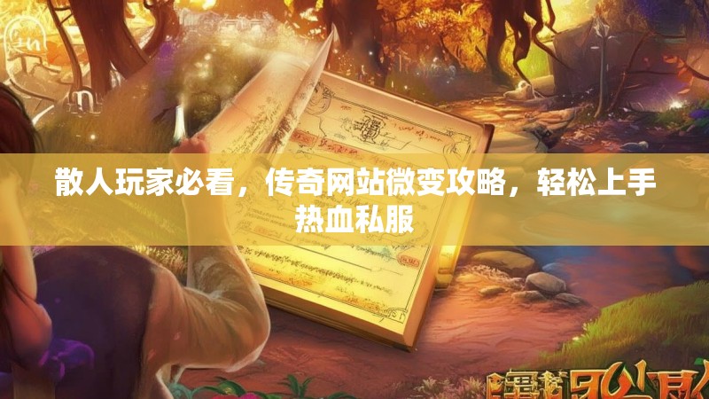 散人玩家必看，传奇网站微变攻略，轻松上手热血私服