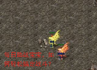 每日助战宝宝，如何轻松搞定战斗？