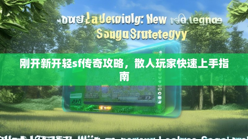 刚开新开轻sf传奇攻略，散人玩家快速上手指南