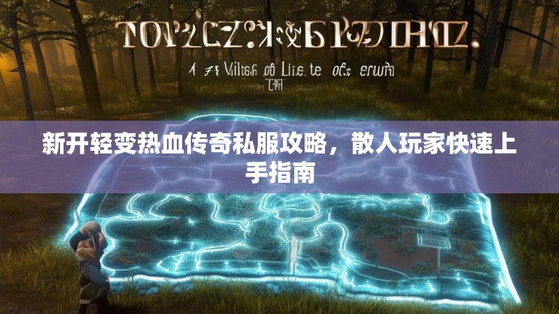 新开轻变热血传奇私服攻略，散人玩家快速上手指南