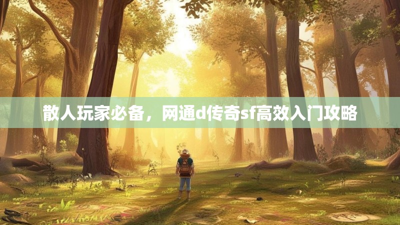 散人玩家必备，网通d传奇sf高效入门攻略