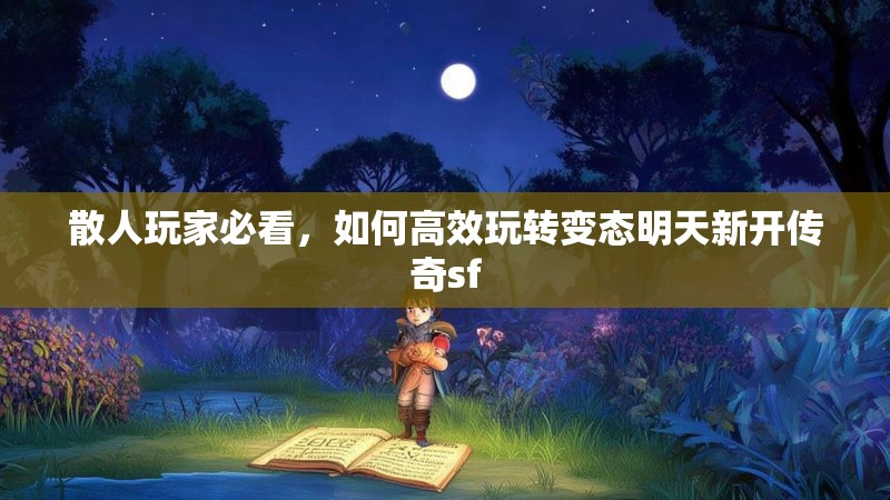 散人玩家必看，如何高效玩转变态明天新开传奇sf