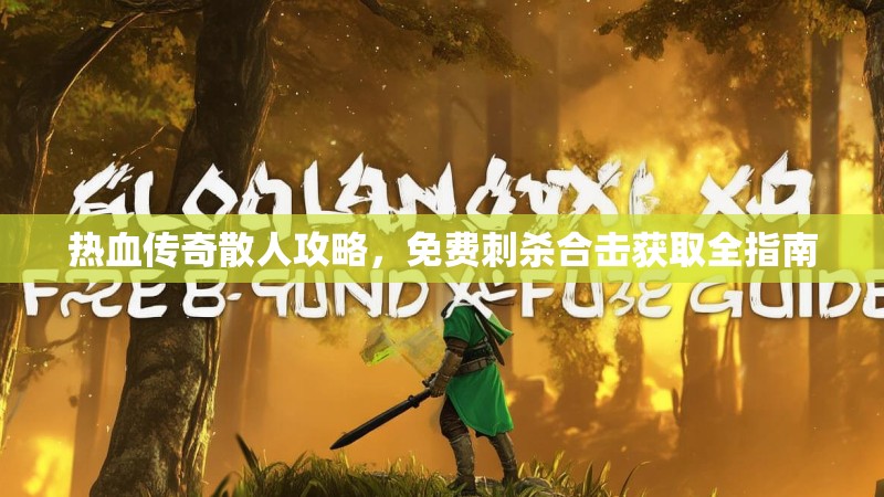 热血传奇散人攻略，免费刺杀合击获取全指南