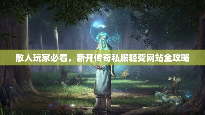 散人玩家必看，新开传奇私服轻变网站全攻略