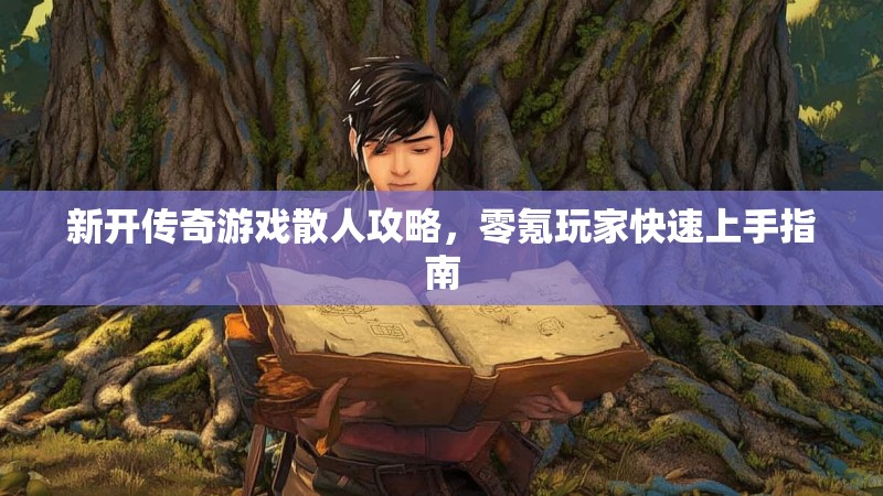 新开传奇游戏散人攻略，零氪玩家快速上手指南