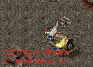 微变传奇新服开荒攻略大全？新手如何快速升级？