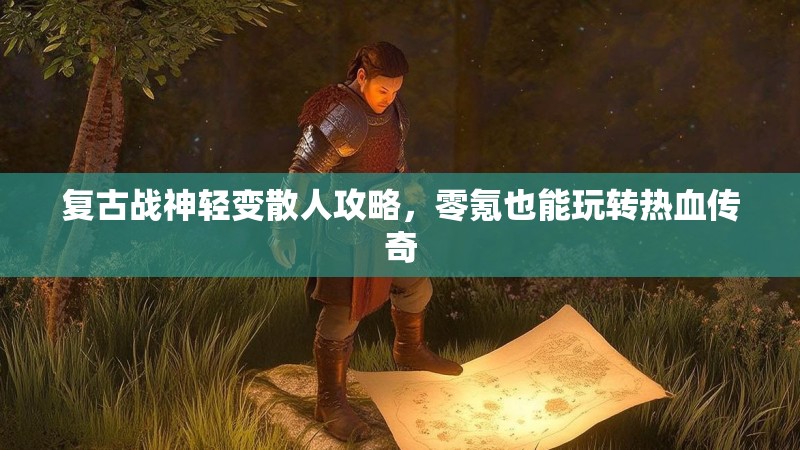复古战神轻变散人攻略，零氪也能玩转热血传奇