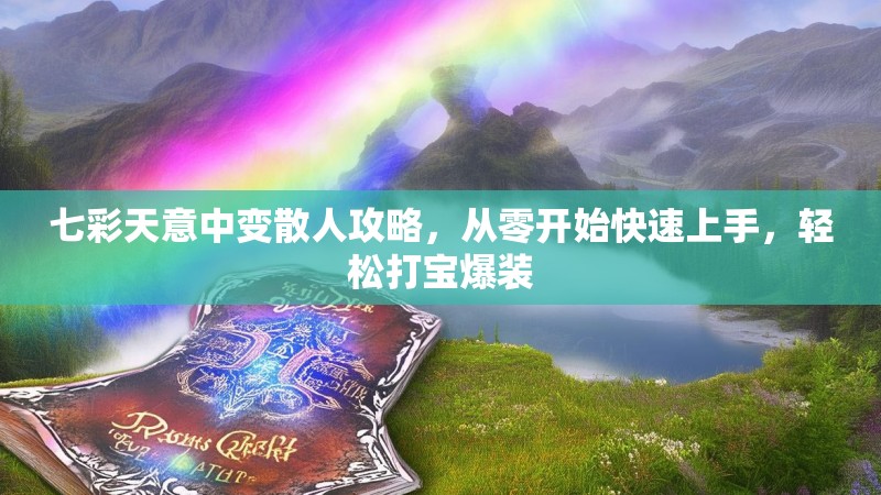 七彩天意中变散人攻略，从零开始快速上手，轻松打宝爆装