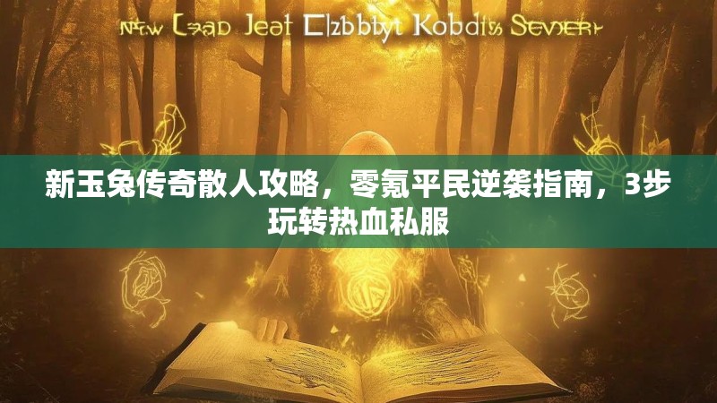 新玉兔传奇散人攻略，零氪平民逆袭指南，3步玩转热血私服