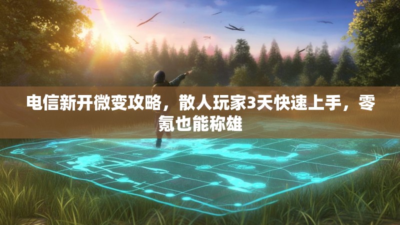 电信新开微变攻略，散人玩家3天快速上手，零氪也能称雄