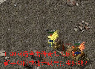 1.80网通合击传奇怎么玩？新手如何快速升级与打宝赚钱？