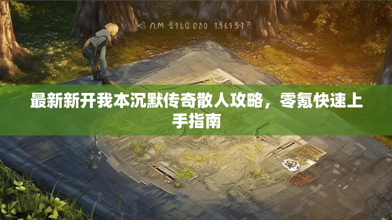 最新新开我本沉默传奇散人攻略，零氪快速上手指南