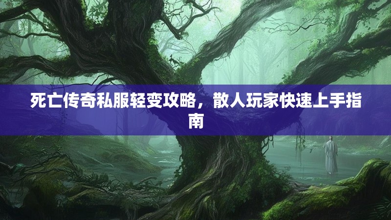 死亡传奇私服轻变攻略，散人玩家快速上手指南